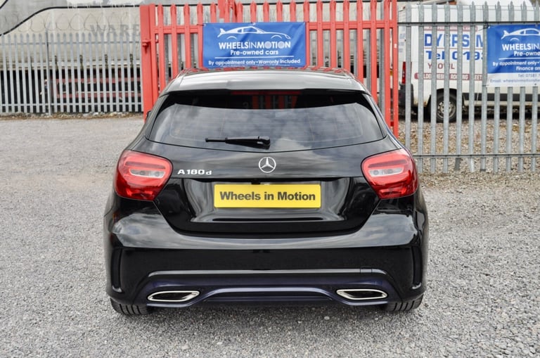 MERCEDES BENZ A180D AMG LINE 1 PREVIOUS OWNER 72MPG CAM BELT REVERSE CAM SAT NAV