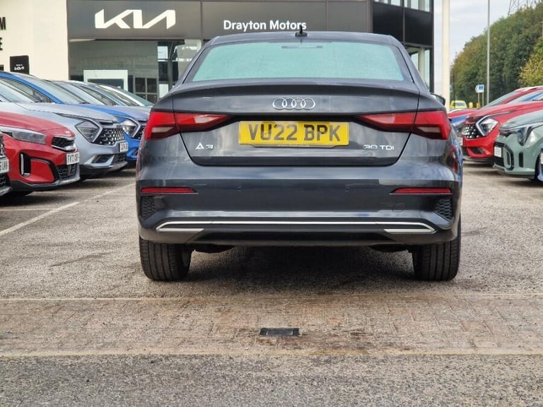 2022 Audi A3 2.0 TDI 30 Sport Saloon 4dr Diesel Manual Euro 6 (s/s) (116 ps) SALOON Diesel Manual