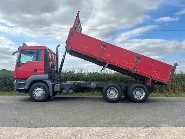 MAN/ ERF TGS 26 440 6 X 4 Dropside Tipper
