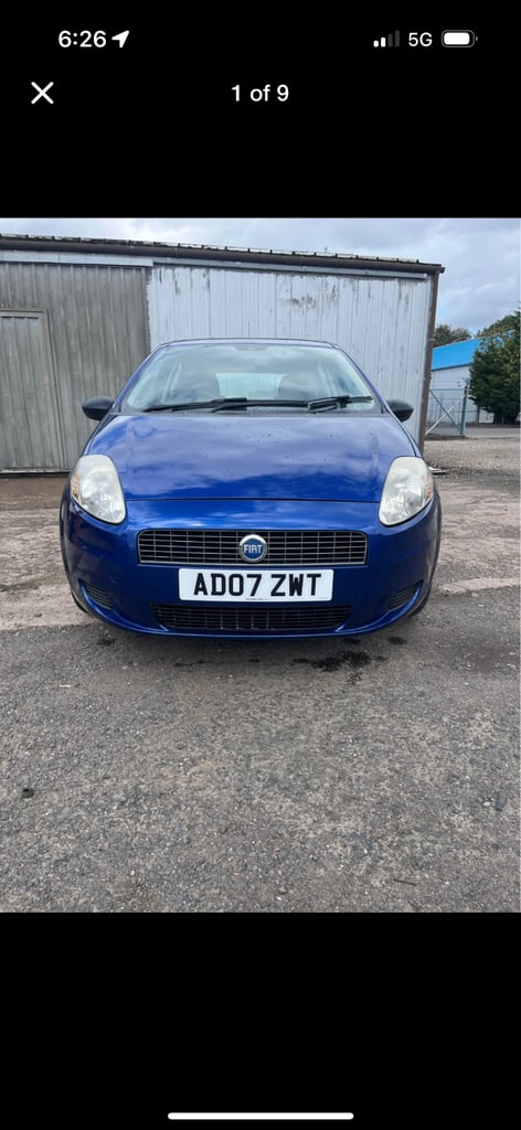 Cheap Fiat, GRANDE PUNTO, Hatchback, 2007, Manual, 1242 (cc),5 doors for sale in Tullibody, Clackmannan