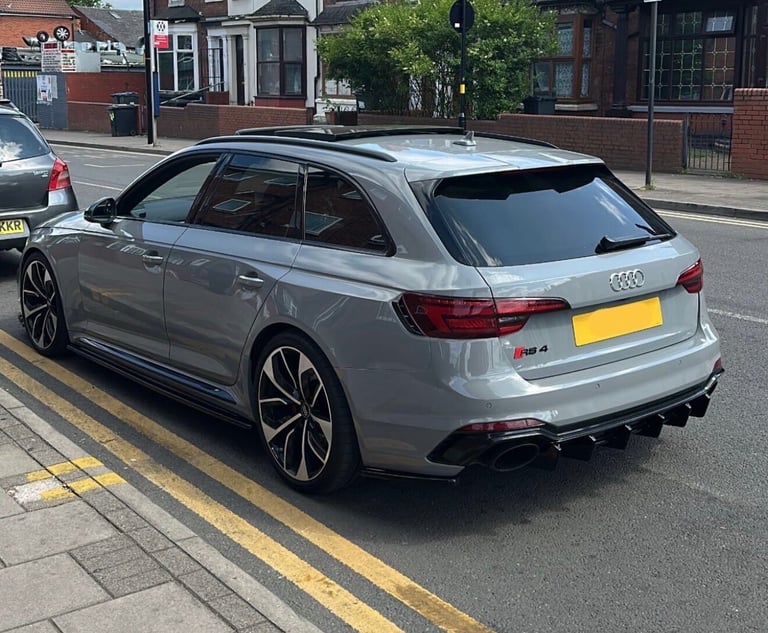 2018 18 AUDI RS4 AVANT 2.9TFSI QUATTRO AUTOMATIC 450BHP NARDO GREY EURO 6