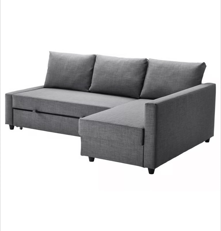 IKEA - FRIHETEN Corner sofa-bed with storage, Skiftebo dark grey - IMMACULATE- RRP £599