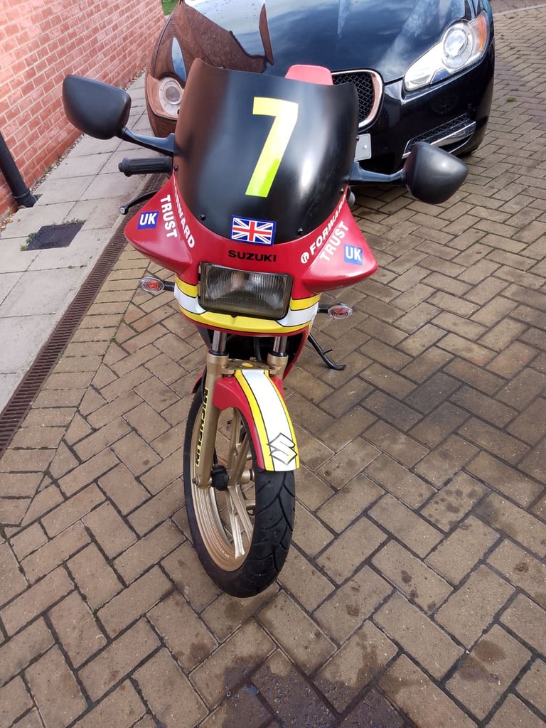 Suzuki, RG 125 gamma 1986 Barry sheen colours