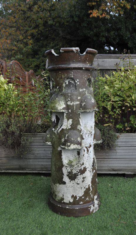 Vintage reclaimed chimney pot