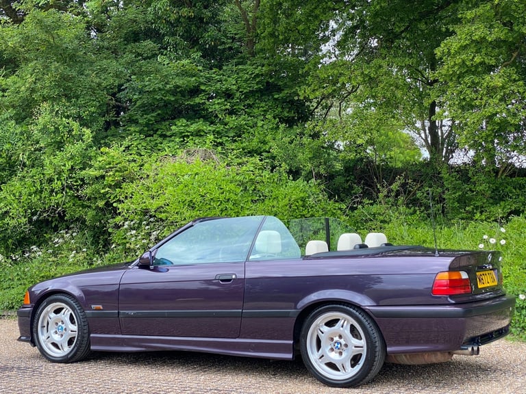 BMW M3 3.0 CONVERTIBLE 2DR [1995-M] DAYTONA VIOLET METALIC