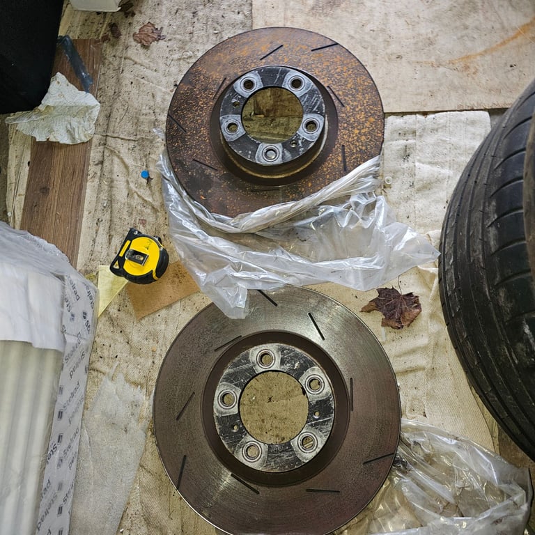 Porsche panamera 2011 diesel brake discs