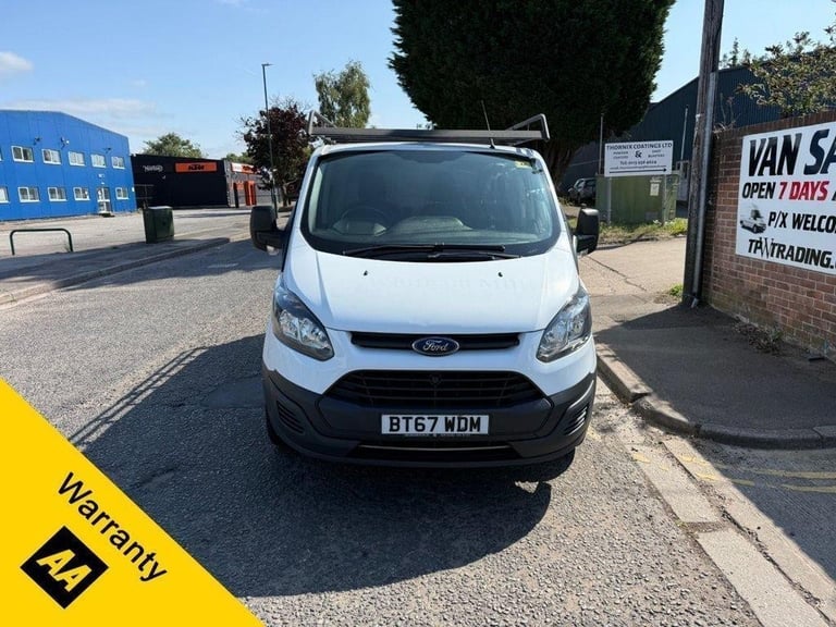 2018 67 FORD TRANSIT CUSTOM 2.0 TDCI 290 PANEL VAN 5DR DIESEL MANUAL L1 H1 (157