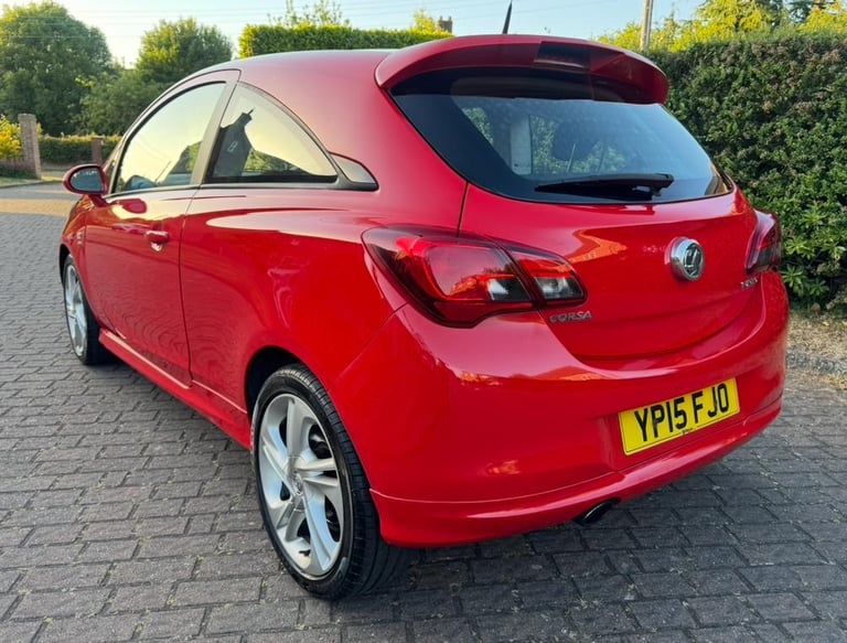 2015 VAUXHALL CORSA 1.0 SRi VX-LINE FSH 10 STAMPS! RUNS/DRIVES GREAT LOVELY CAR!