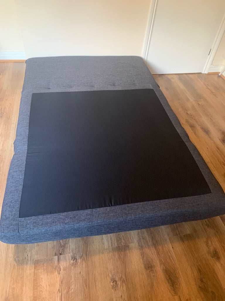 Dark grey sofa bed