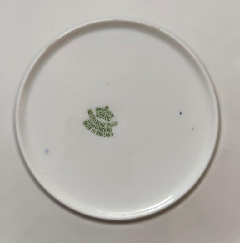 Vintage Melba Bone China Serving Platter/Plate. Made In England.