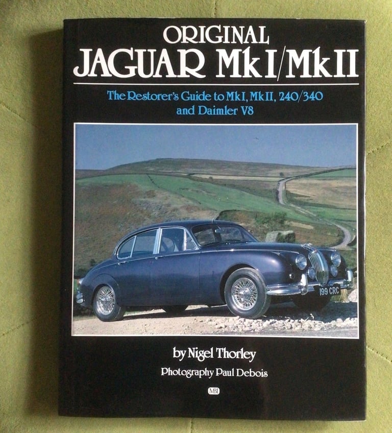 ORIGINAL JAGUAR MKI MKII BOOK