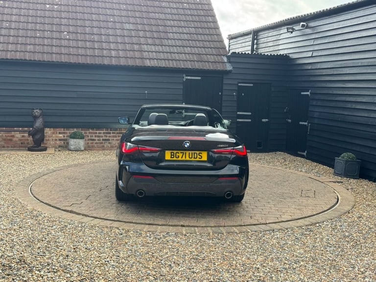 2021 BMW 4 Series 2.0 420i M Sport Convertible 2dr Petrol Auto Euro 6 (s/s) (184 ps) Convertible ...