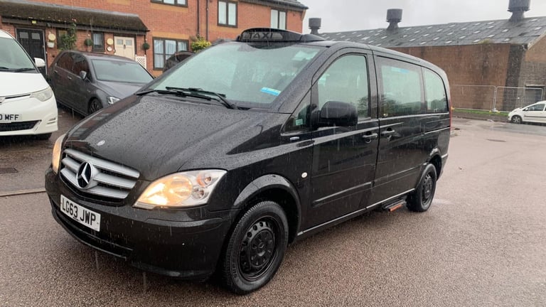 2013 (63) Mercedes Vito Taxi 113 CDI London KPM AUTO Hackney Cab EURO 5 engine