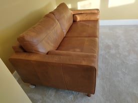 Next leather sofa, good condiition