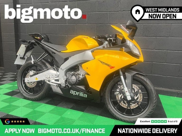 2016 66 APRILIA RS4 125 FINANCE SPECIALISTS APPLY NOW
