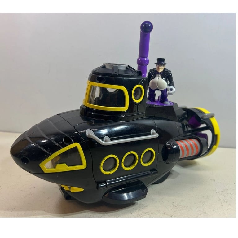 Imaginext - Fisher Price penguin submarine with figure and small shooting bullets