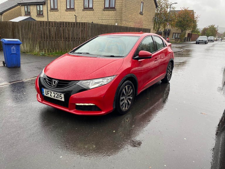 2014 14 HONDA CIVIC D TEC DIESEL £30 TAX LONG MOT BARGAIN 
