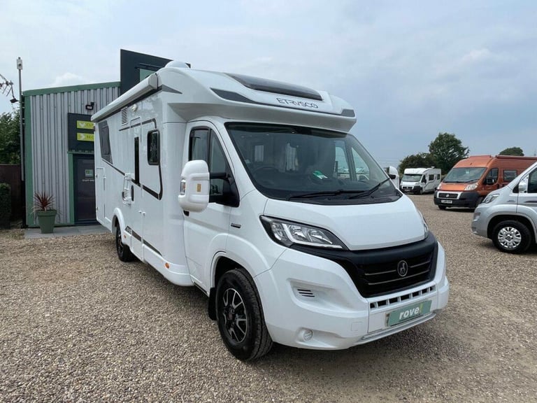 Estrusco T7400 QBC 4 berth 4 Belt Motorhome Rear garage 