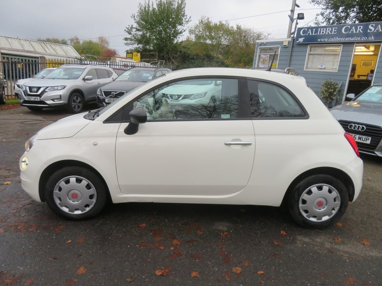 2015 Fiat 500 1.2 Pop 3dr Manual White HATCHBACK Petrol Manual