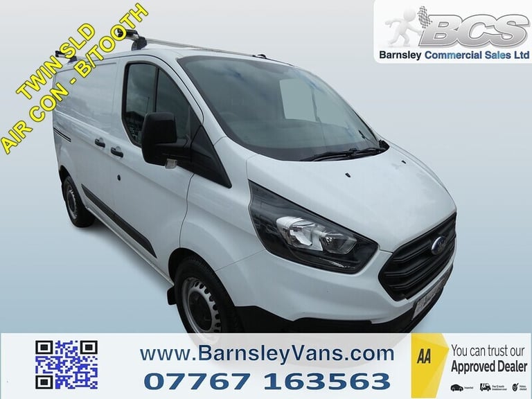 2018 18 FORD TRANSIT CUSTOM 320 2.0 ECOBLUE L1H1 SWB TWIN SLD
