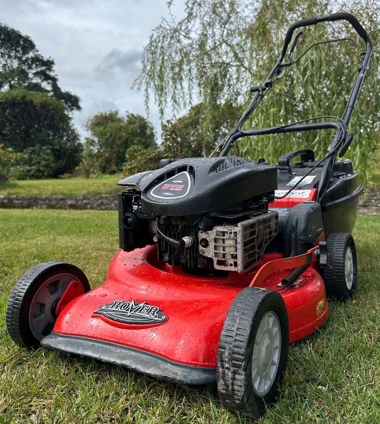 image for Rover ProCut 50 20” commercial alloy deck lawnmower lifts wet grass 190cc Selfdrive mower serviced 