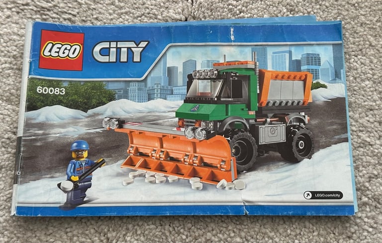 Lego snowplough 