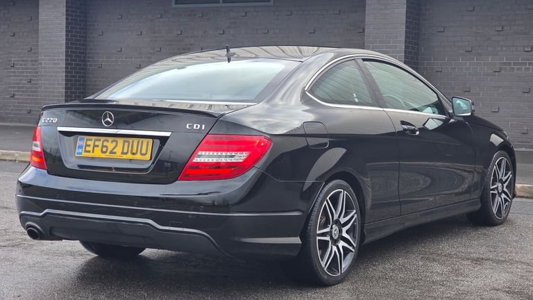 2012 Mercedes-Benz C Class C220 CDI BlueEFFICIENCY AMG Sport Plus 2dr Auto COUPE Diesel Automatic