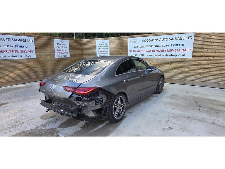 2024 MERCEDES CLA 180 AMG LINE EXECUTIVE 1.3T HYBRID DAMAGED REPAIRABLE SALVAGE 