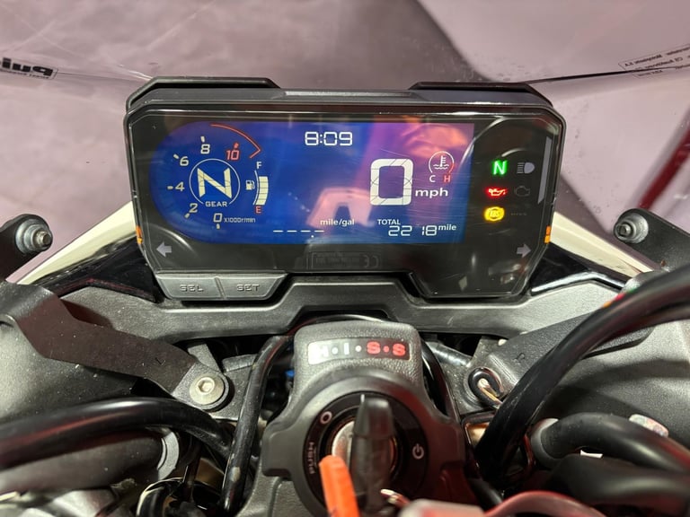 2022 Honda CB500F, 1,622 Miles, Stunning, Heated Grips, Radiator Guard, Hugger