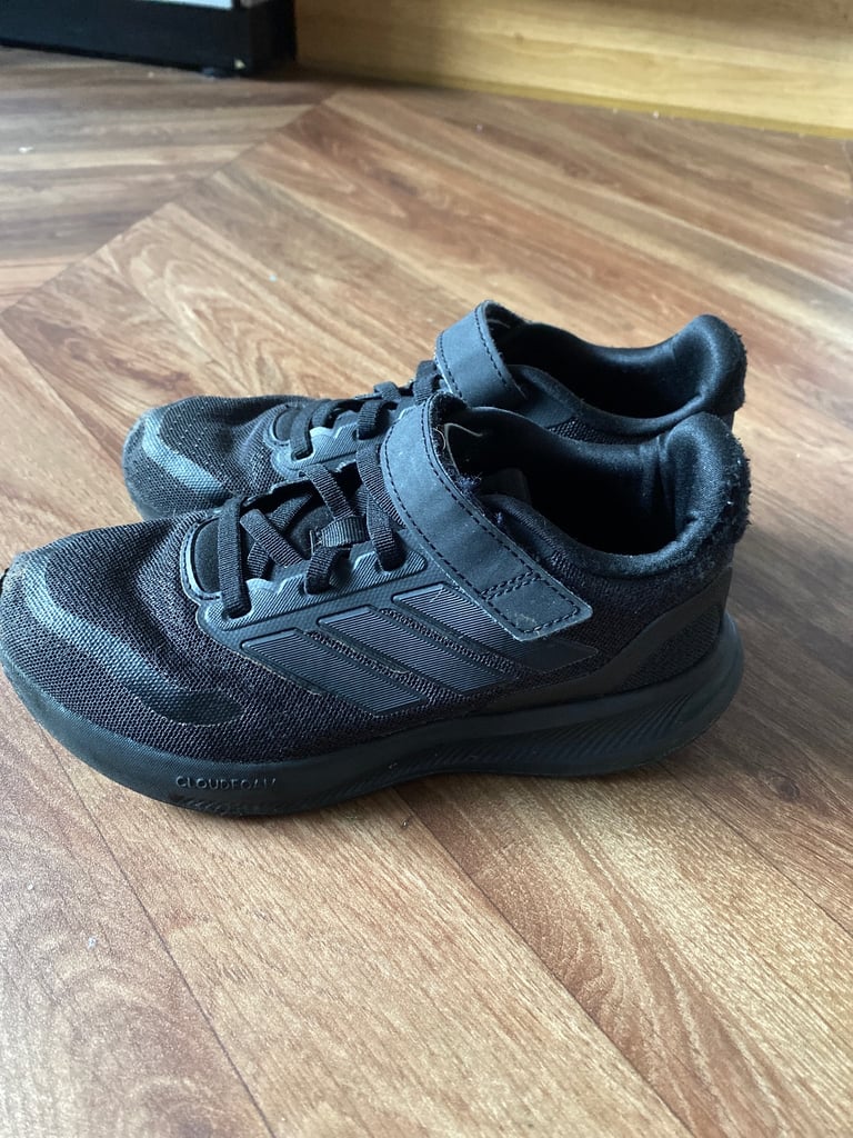 Black adidas shoes