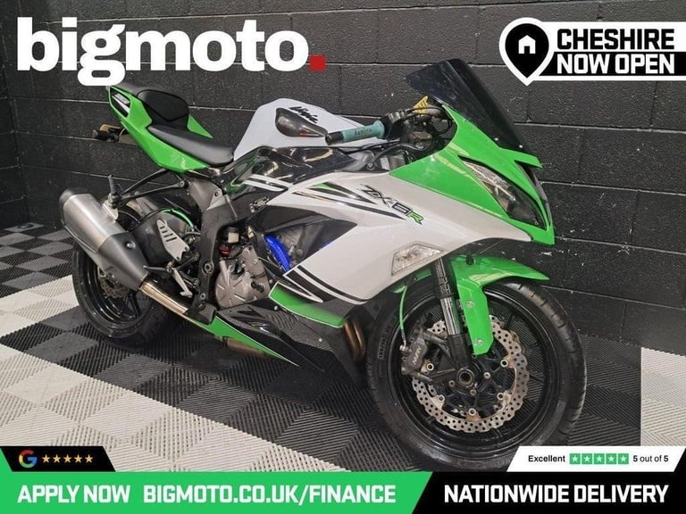 2012 62 KAWASAKI NINJA ZX-6R 636 FINANCE SPECIALISTS APPLY NOW