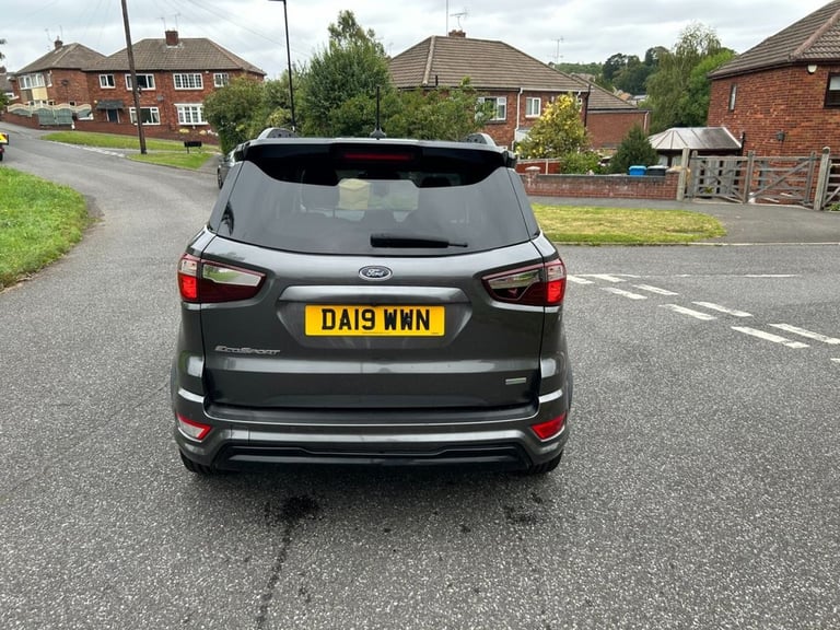 2019 19 FORD ECOSPORT 1.0T ECOBOOST GPF ST-LINE SUV 5DR PETROL MANUAL EURO 6 (S/