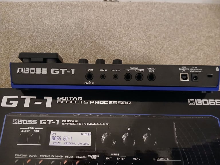 Boss GT-1 Guitar Effects Processor Multi-FX Pedal