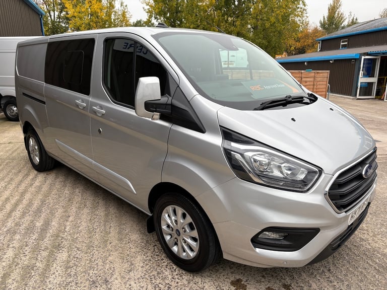 2021 Ford Transit Custom 2.0 EcoBlue 130ps Low Roof D/Cab Limited Van PANEL VAN Diesel Manual