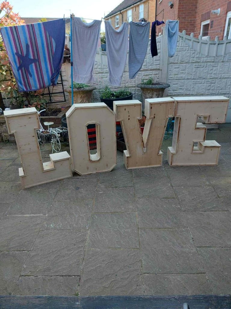 image for Wedding Love Letters 4ft