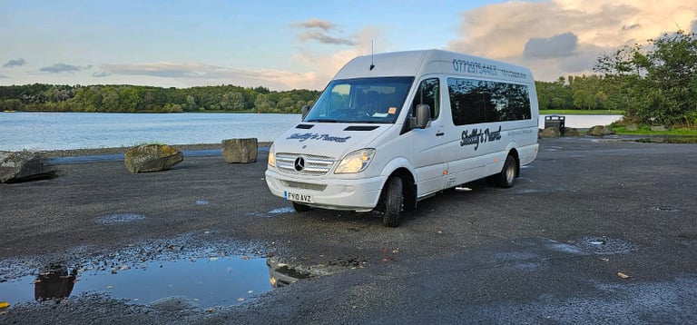 Minibus hire company Shelly's travel licensed bus