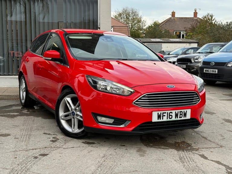 2016 Ford Focus 1.5 TDCi Titanium Euro 6 (s/s) 5dr HATCHBACK Diesel Manual