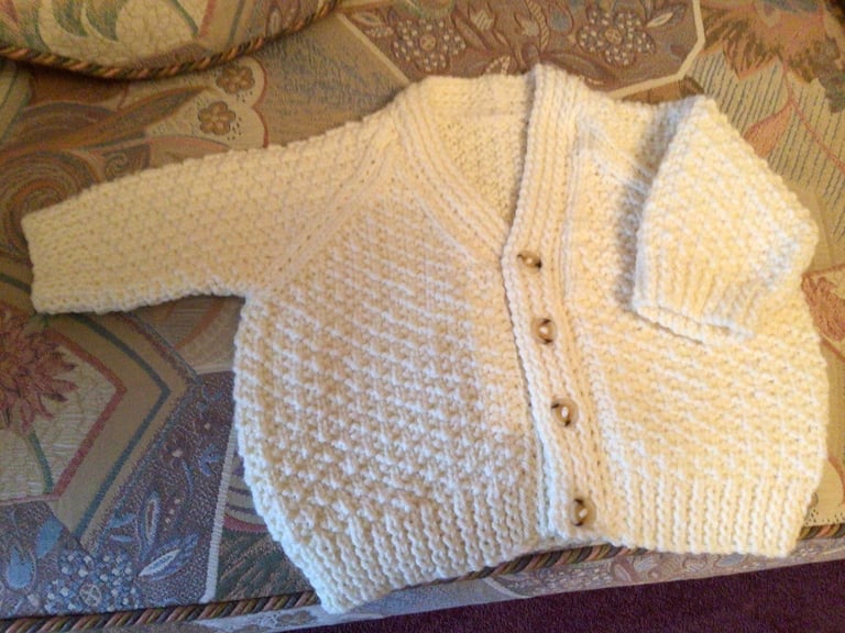 Aran Baby Cardigans