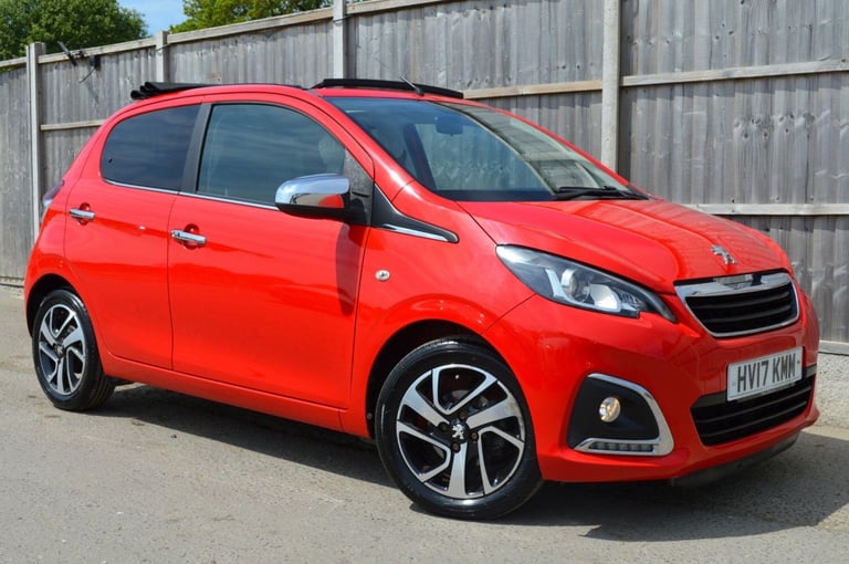 2017 Peugeot 108 1.2 PureTech Allure Top! Euro 6 5dr HATCHBACK Petrol Manual