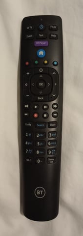 BT Remote Control for YouView+ TV Box in Lisburn, County Antrim