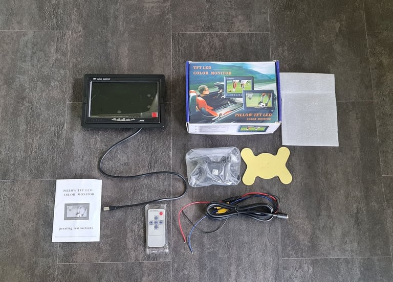 image for Recessable Colour 7" Monitor