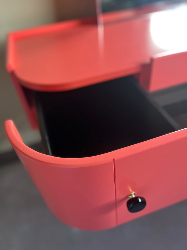 Made. com Tandy Range Dressing Table Coral