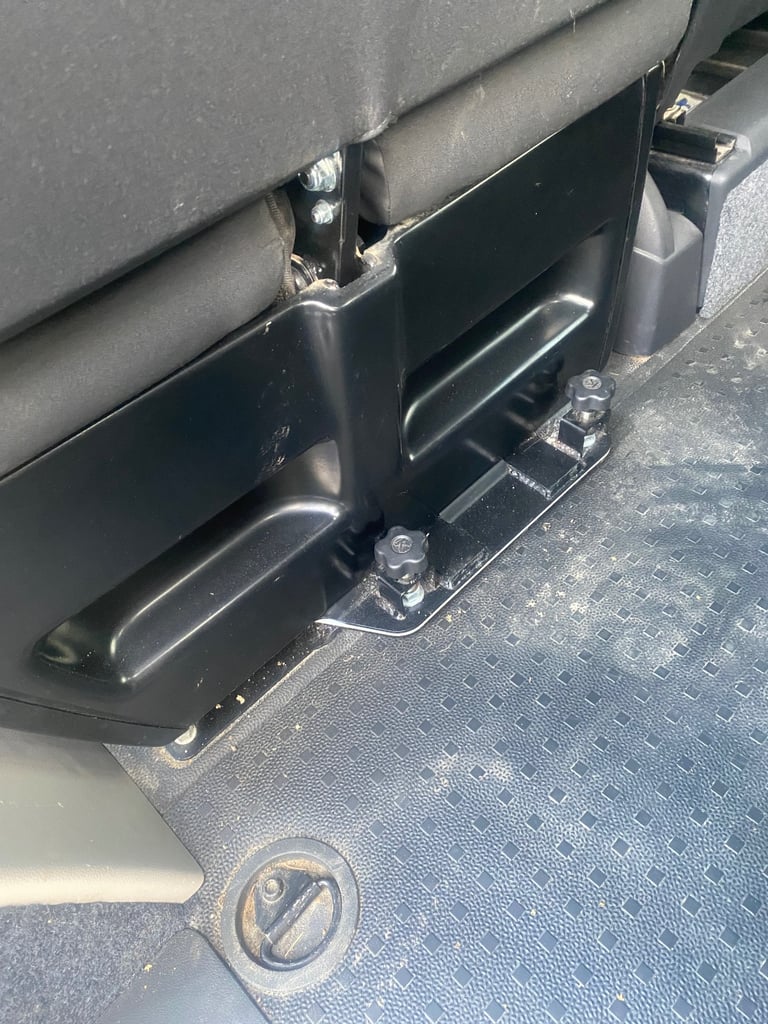 Vw transporter t6 seat