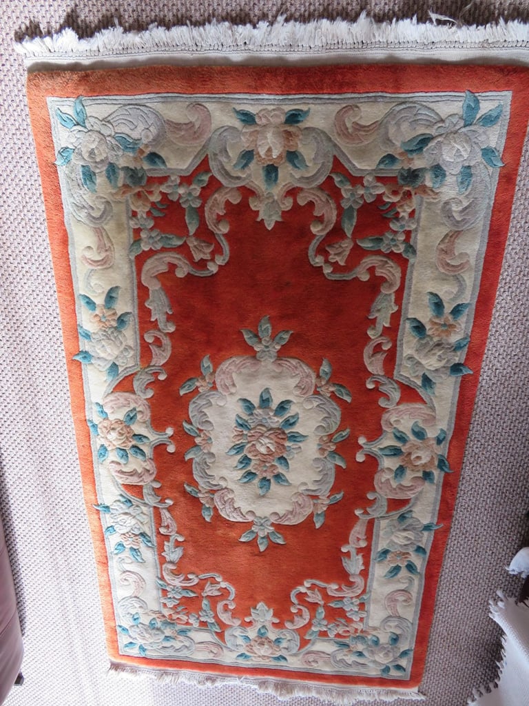 Chinese wool rug, very heavy
