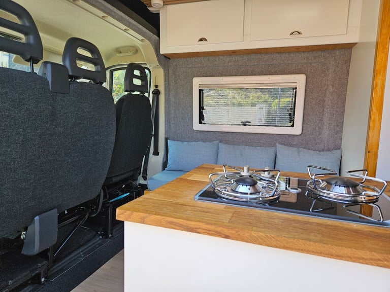2019 FIAT ducato maxi camper van xlwb 2.3 (180hp) professional new conversion
