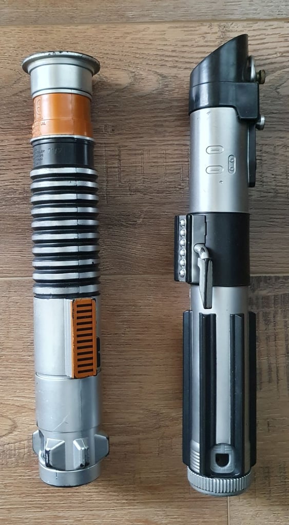 Star wars lightsaber Luke and Darth vader