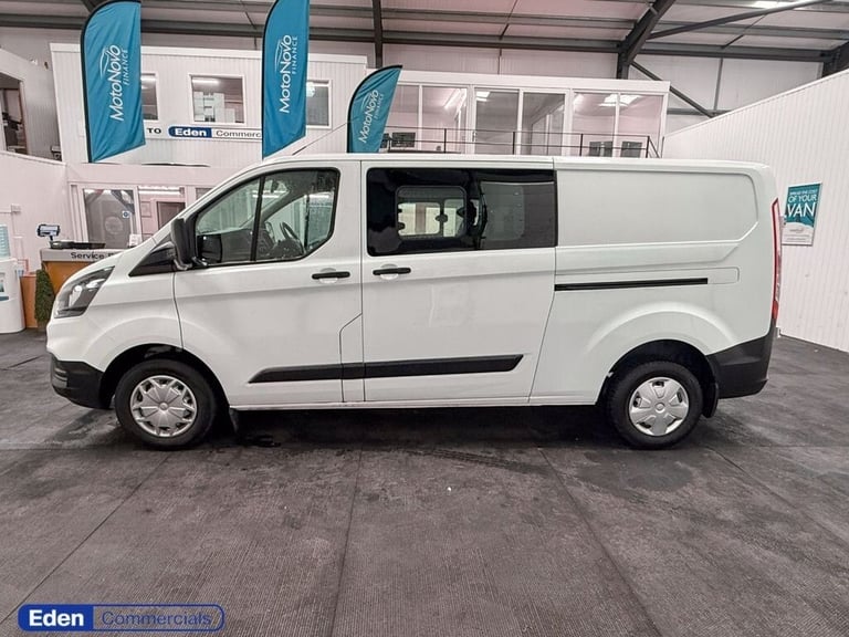 2020 20 FORD TRANSIT CUSTOM 2.0 300 LEADER DCIV ECOBLUE 129 BHP * CREW VAN * DIE