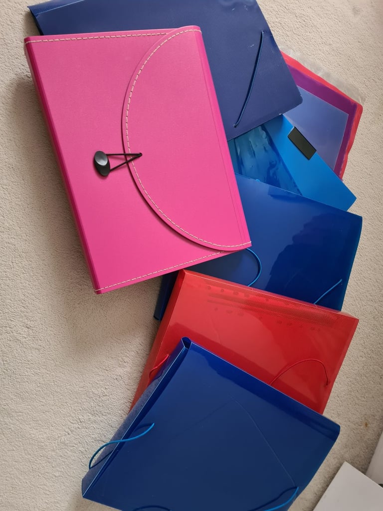 WhSmith  document organizer box folder 