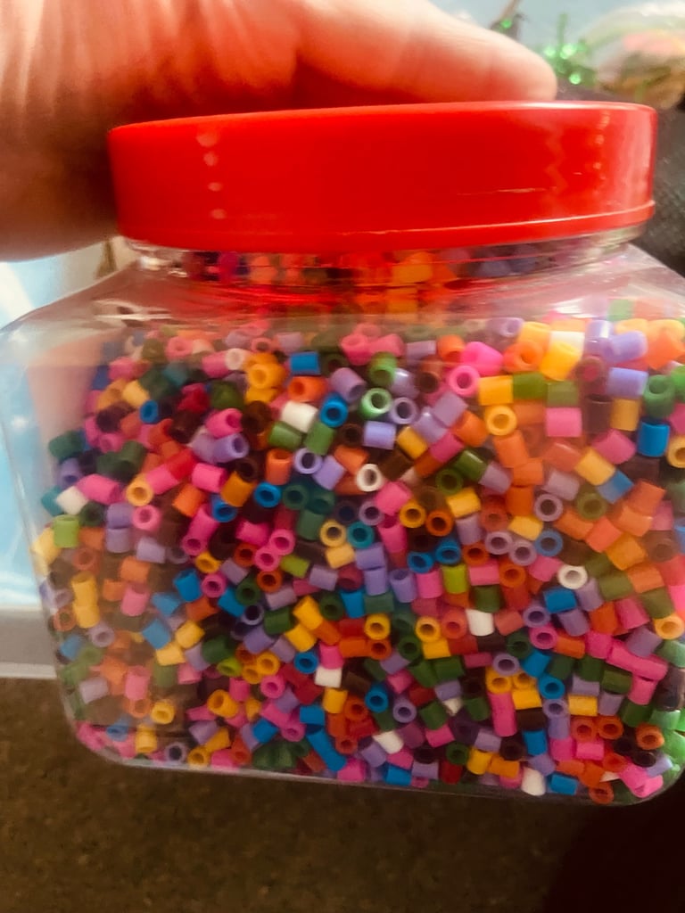 PYSSLA Beads, mixed colours, 600 g