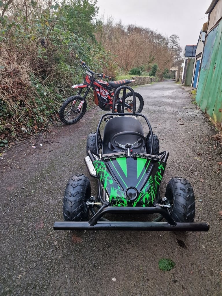 Off road electric go kart